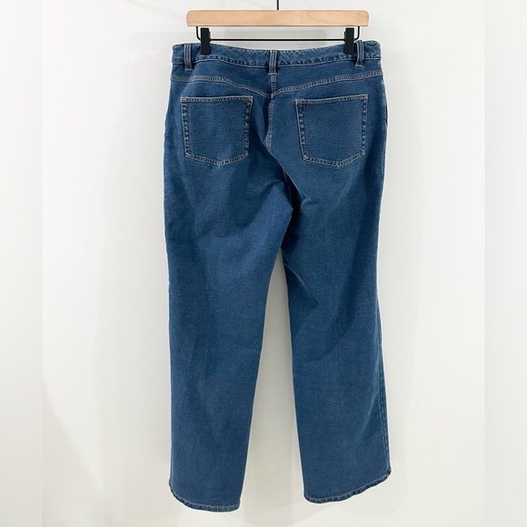 J. Jill Stretch Wide Leg Jeans Size 14 - Picture 6 of 6